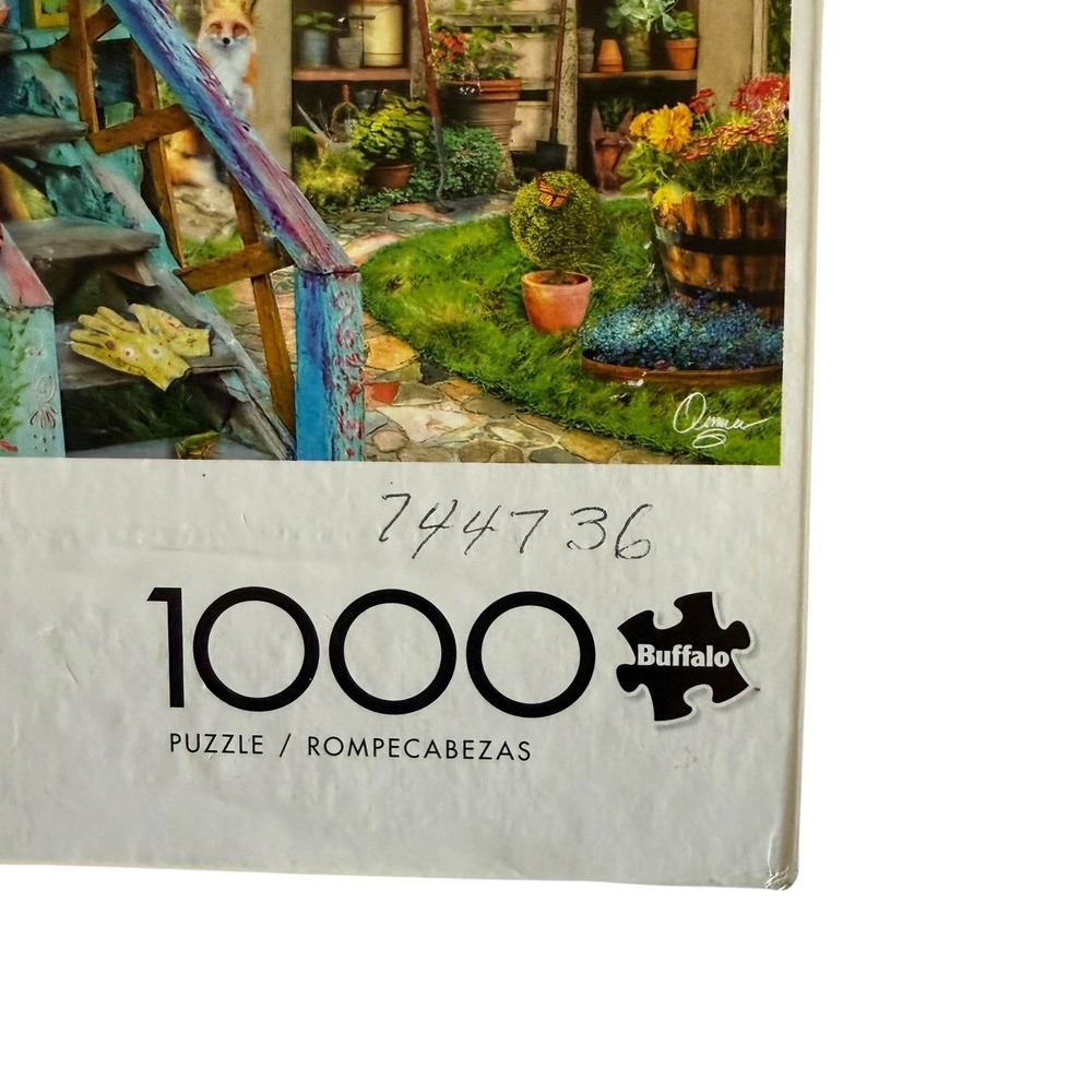 Buffalo Games Aimee Stewart The Potting Shed 1000 Piece Jigsaw Puzzle 91520 - Picture 4 of 10